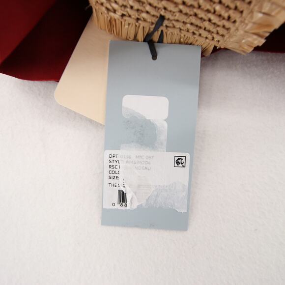 Antonio Melani x Style Bungalow Bikini Top Red Ruffled Convertible Straps S NWT - Picture 9 of 10